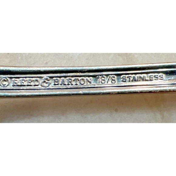 Reed and Barton Roseland Fork Luxury Stainless Steel Flatware 7.5" Replacement - Picture 3 of 3